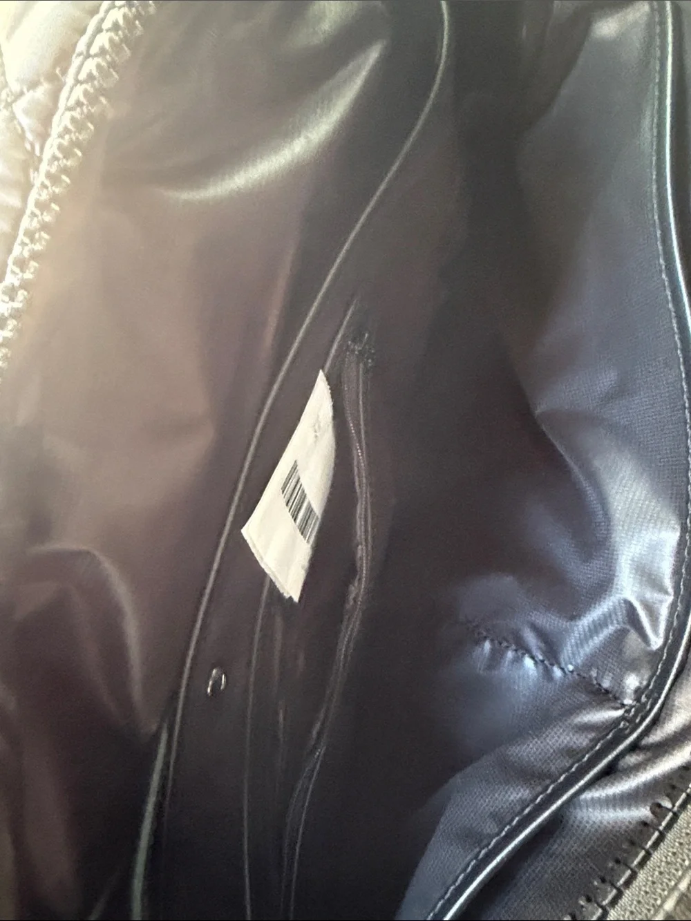 Quince Transit Quilted Duffle Bag in Black